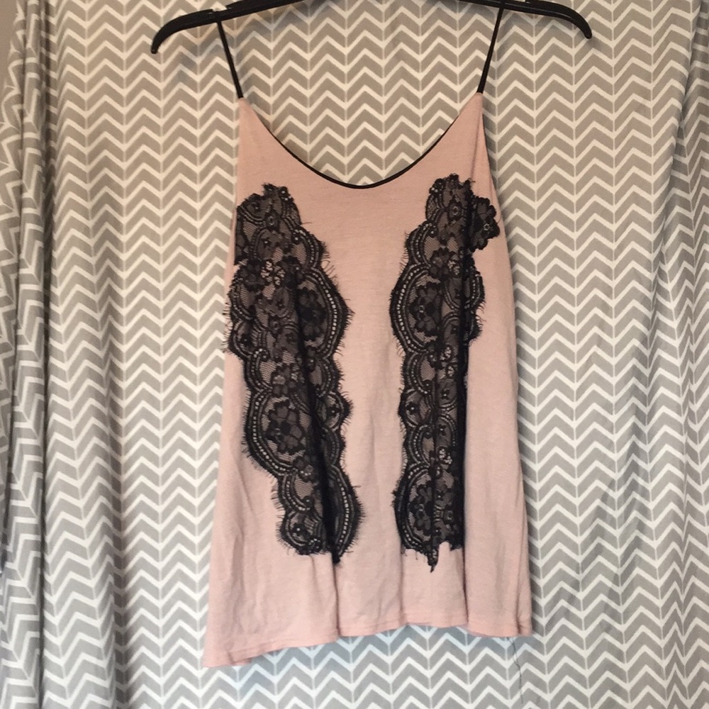 Maurice’s Spaghetti stripped tank top